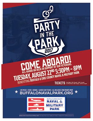 Party in the Park 2017, fundraiser, buffalo naval park, buffalo ny