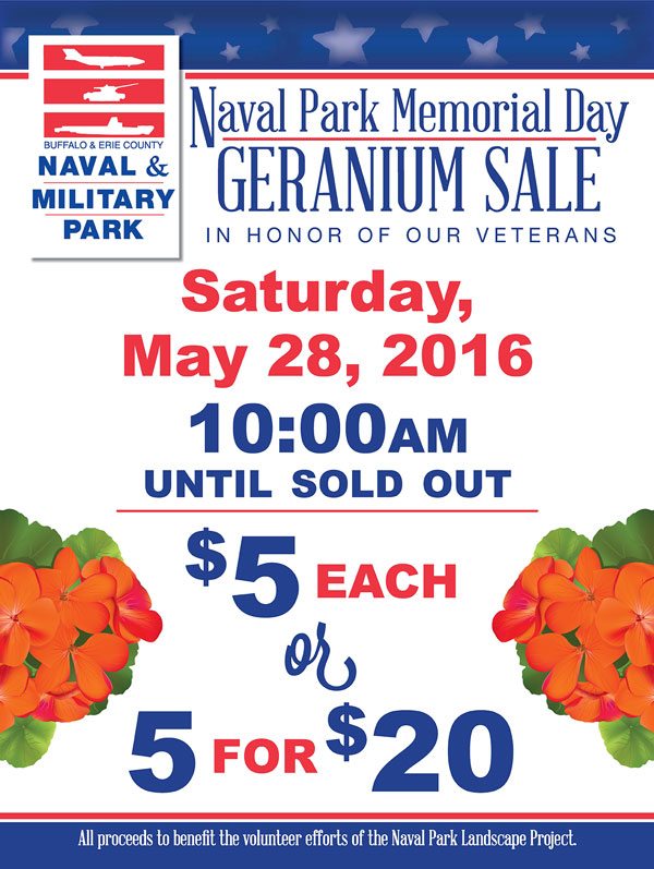 Memorial Day Flower Sale Buffalo Naval Park