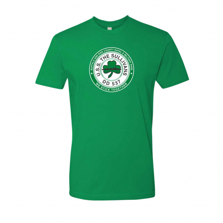 USS The Sullivans Shamrock Shirt - Buffalo Naval Park