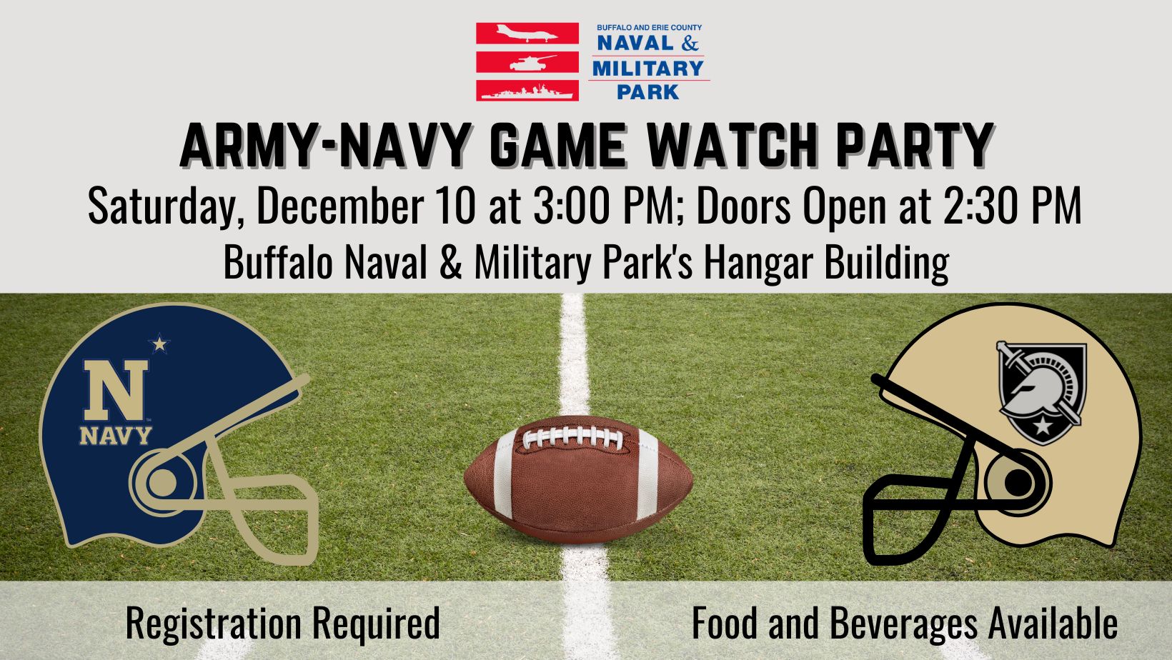 Army-Navy Game Watch Party - Buffalo Naval Park