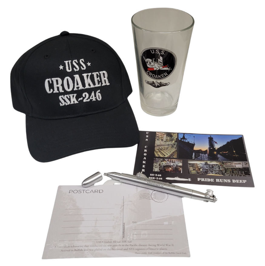 USS Croaker Gift Set (special price offer)